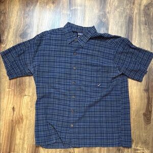 Patagonia Blue Casual Button Down Shirt